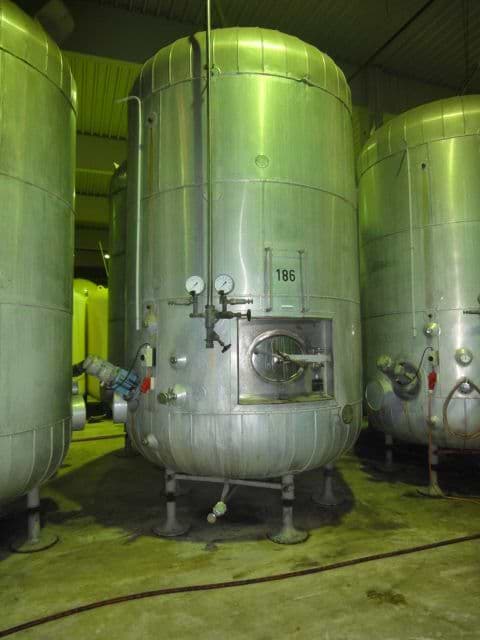 14.000 ltr. Sekt-Drucktank Munk & Schmitz, 8 bar