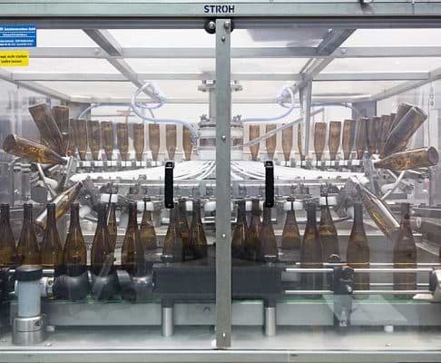 Wein-Füllanlage gebraucht, Leistung ca. 5.000 Fl./h, Wine Filling Line