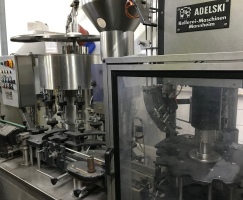 Abfüllanlage für Wein, gebraucht, ca. 1.800 Fl./h